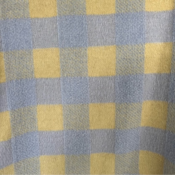 Gingham Button Through Flap Pocket Overcoat - Picture 9 of 14